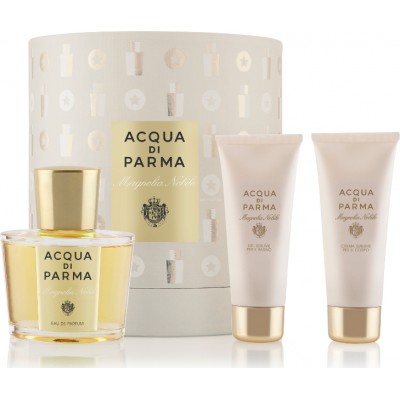 ACQUA DI PARMA Magnolia Nobile Set: EDP 100ml + body cream 75ml + shower gel 75ml